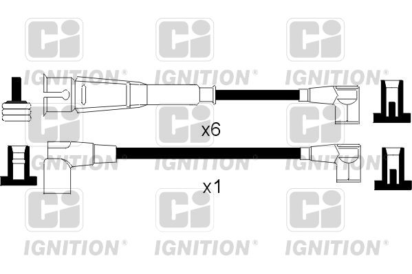 QUINTON HAZELL Sytytysjohtosarja XC901